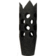 SRM Arms Inc. 4 Point Door Breacher/Flash Hider, Matte, SRM1216DBF