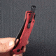 SRM Knives 9203 Ambi Lock Red Micarta