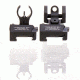 Demo, Troy MICRO Set - HK Front and Round Rear Folding Sights, Black SSIG-IAR-SMBT-00