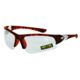 SSP Eyewear Entiat Shooting Glasses, Demi Two-Tone Frame, Crystal Clear Anti-Fog Lens, ENTIAT DMI CL A/F