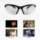 SSP Eyewear Top Focal Assorted Interchangeable Shooting Glasses w/ 2.25 Magnification, Black Frame, Amber, Clear And Smoked Lenses, TF225 AST KIT