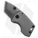 Stabby Labs FAT PP Folding Knife, 1.20in, 8Cr13MoV, Tanto Blade, Steel, Silver Handle, Silver/Gray, 3.20 inch, BHQ-219385