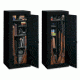 Stack-On 18-Gun Convertible Security Cabinet - Black, Medium GCB-18-C-DS