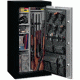Stack-On 22 Total Defense Gun Safe w/ Electronic Lock and Door Storage, Medium, Matte Black/Silver TD-22-SB-E-S