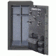 Stack-On 36-40 Gun with Combination Lock, /Silver, Matte Black/ Silver TD-40-SB-C-S