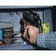 Stack-On 40in Shooters Pistol/Ammo Safe w/Electronic Lock,Door Storage,30min Fire Rating,1.5in,Locking Bolts,Black E-8-MB-E-S