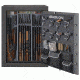 Stack-On 51-69 Gun with Back-lit Electronic Lock,, Gray Pebble TD-69-GP-E-S