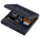 Stack-On Large Portable Case with Biometric Lock - Black, Small PC-900-B-DS
