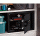 Stack-On Standard Personal Safe w/Biometric Lock,1 Shelf,13.88x9.88x9.88in,Matte Black PS-15-10-B