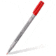 Staedtler Lumocolor Non-Permanent F Width Pen Pack - 4 Colors w/ Stand-Up Box - Red, Blue, Green, Black ST 316 WP4