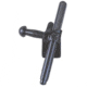 Stallion Leather Monadnock Control Device Baton Holder, Basket Weave - CDH-2-B1-R