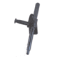 Stallion Leather Monadnock Control Device Baton Holders, Plain, Left, CDH-1-B1-L