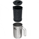 Stanley All-In-One Boil w/ Brew French Press, Stainless Steel Shale, 32 oz/0.94 L, 10-02345-026
