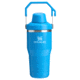 Stanley The IceFlow Fast Flow 20 oz Tumbler with Fast Flow Lid, Azure, 20 oz / 0.59 L, 10-11300-004
