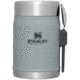 Stanley The Legendary Classic Food Jar w/Spork, Hammertone Silver, 14 oz/0.4 L, 10-11353-003