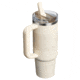 Stanley The Quencher ProTour Flip Straw 30 oz Tumbler, Cream Fade, 30 oz / 0.89 L, 10-12485-044