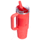 Stanley The Quencher ProTour Flip Straw Tumbler, Hot Coral Fade, 30 oz, 10-12485-046