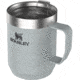 Stanley The Stay-Hot Camp Mug 8oz, Hammertone Silver, 8 oz/0.23 L, 10-11444-009