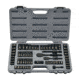 Stanley Tools 69-Piece Black Chrome Mechanics Tool Set, Grey/Black, 92-824
