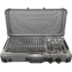 Stansport Boulder Series Propane Stove &amp; Grill Combo w/ Piezo Igniter, Gray/Black, 23.75L x 16.75W x 15H, 206-700