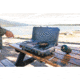 Stansport Boulder Series Propane Stove &amp; Grill Combo w/ Piezo Igniter, Gray/Black, 23.75L x 16.75W x 15H, 206-700