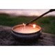 Stansport Bug Repellent Citronella Candle - 3-Wick, 10 oz, Stainless/White, 126