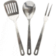 Stansport Cooking Utensil Set, Stainless Steel 48269