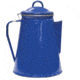 Stansport Enamel 8 Cup Coffee Pot with Percolator, 4 Mugs, 12 oz. 192449
