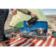 Stansport Propane Stove, w/2 - 25 K and 1-10 K Burners, Blue, 212-300-50
