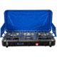 Stansport Propane Stove, w/2 - 25 K and 1-10 K Burners, Blue, 212-300-50