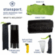 Stansport Star-Lite I Back Pack Tent, w/Fly, Green, 84x60x40in, 723-800