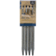Stansport 12 Steel Tent Stakes - 4 Pack, Stainless, 12L x 0.75W x 0.5H, 812-4
