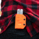 StatGear Kydex Sheath for Leatherman Free P2, Carbon Fiber Orange, LP2-CF-ORNG