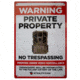 Stealth Cam Stealth Video Surveillance Sign, STC-SIGN-VS