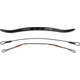 Steambow AR-Series - Limbs 90 lbs. Prestrung, Black, 420