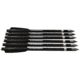Steambow AR-Series - Carbon Heavy Bodkin Arrows, Set of 6 pcs, Black, 639