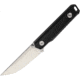 Stedemon BP02 Linerlock Folding Knife, Bp02 Linerlock, 4.5in Closed, 3.5in Satin 440C SS Drop Point, Black Polymer Handle, Thumb Stud, Pocket Clip, Black, BP02BLC