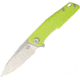 Stedemon ZKC C02 Linerlock Green Folding Knife,3.88in,440C Steel,Standard Edge,Drop Point,Satin,Green,G10 Handle STEZKCC023