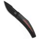 Steel Addiction Knives Tashi Bharucha + Lee Williams Small Krypton Knife Black Ti/Lava Flow 3.1" PVD, Black/Red, Elmax, adult, BHQ-220008
