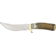 Steel Stag Mountain Hunter Fixed Knife, SS Blade, Genuine stag round design handle SS7005