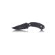 Steel Will Censor 1332 Fixed Blade Knife, 3.54in, AUS-8 Steel, Polymer, Black, 1332