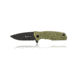 Steel Will Chatbot F14-33 Folding Knife, 3.15in, D2 Steel, Black Blade, Green, G10 Handle, F14-33