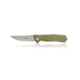 Steel Will Daitengu Folding Knife, 3.25in, D2 Steel, G10 Handle, Satin Finish, Stainless Steel/Green F11-02