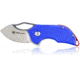 Steel Will Kobold Folding Knife, 1.75in, D2, Drop Point, Satin Blade, G10 Anodized Handle, Blue, SWF66-14