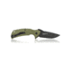 Steel Will Plague Doctor Folding Knife, 9.6in, D2, G10, Liner Lock, Black/Green F16-33