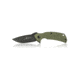 Steel Will Plague Doctor Folding Knife, 3.4in, D2 Steel, G10 Handle, Black Stonewash Finish, Black/Green F16M-33
