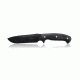 Steel Will Roamer R300 Fixed Blade Knife, 6.3in, D2 Steel, TPE, Black, R300-1BK