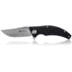 Steel Will Sargas Folding Knife, 3.25in, D2, Clip Point, Satin Blade, G10 Anodized Handle, Black, SWF60-10