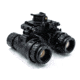 Steele Industries Nighthawk-MG 1x Night Vision Manual Gain with Elbit Milspec White Phosphor Image Intensifiers, Black, NVB-NTMG-EW-BLK