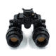 Steele Industries Nighthawk-MG 1x Night Vision Manual Gain with Elbit Milspec White Phosphor Image Intensifiers, Black, NVB-NTMG-EW-BLK